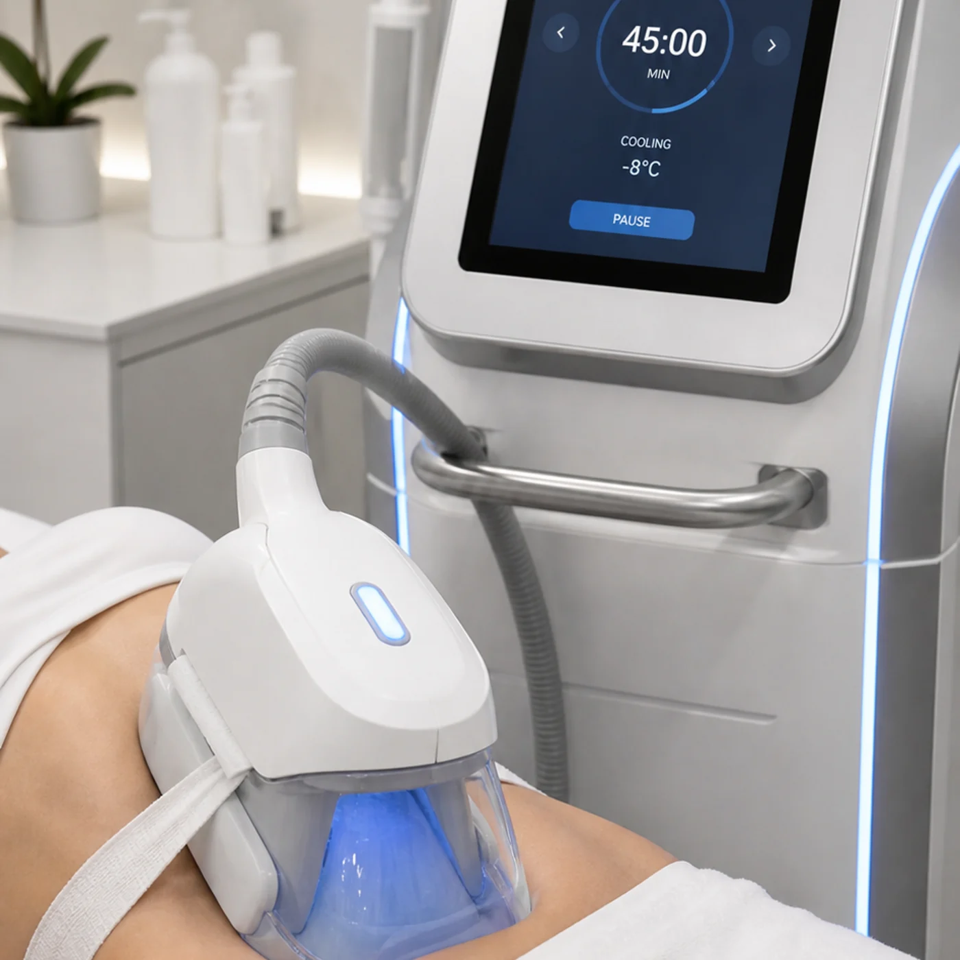 Cryothérapie esthétique — appareil professionnel