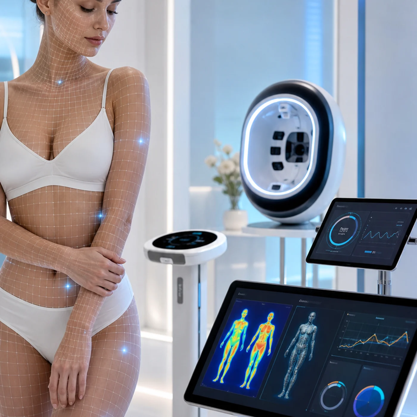 Diagnostic esthétique — appareil professionnel